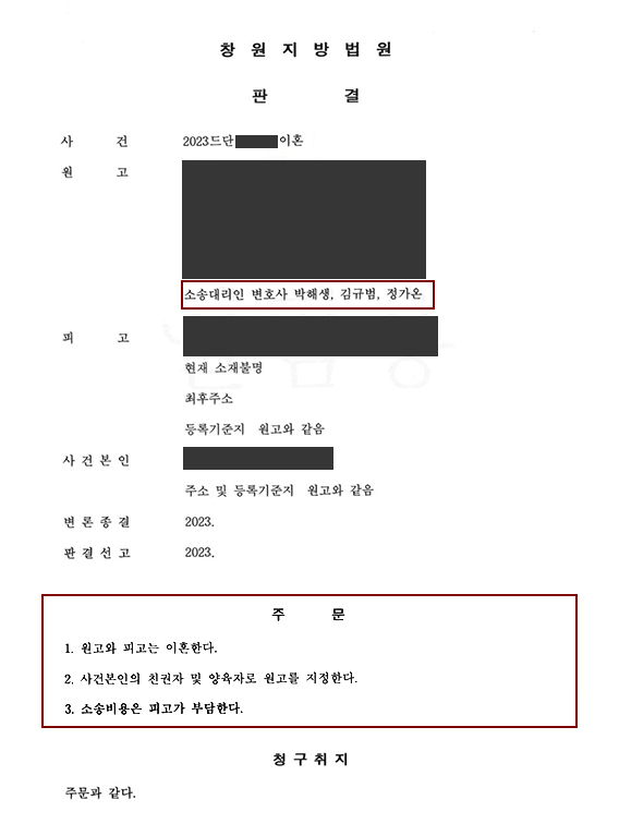 [원고조력] 돌연 가출하여 잠적한 배우자 이혼소송조력성공사례.jpg