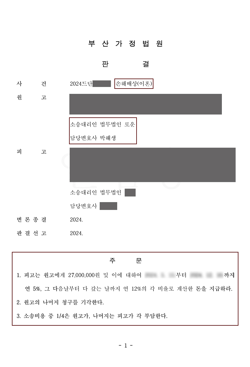 부산상간녀소송 위자료 90_인용 성공사례 확인하세요.jpg